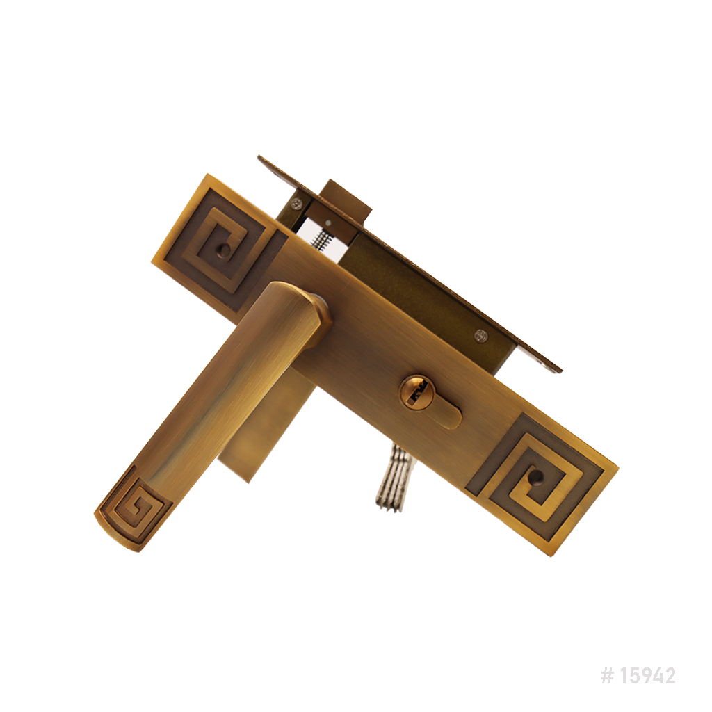 Door Handle W/ Lock Body B165-H29-MAE Sola