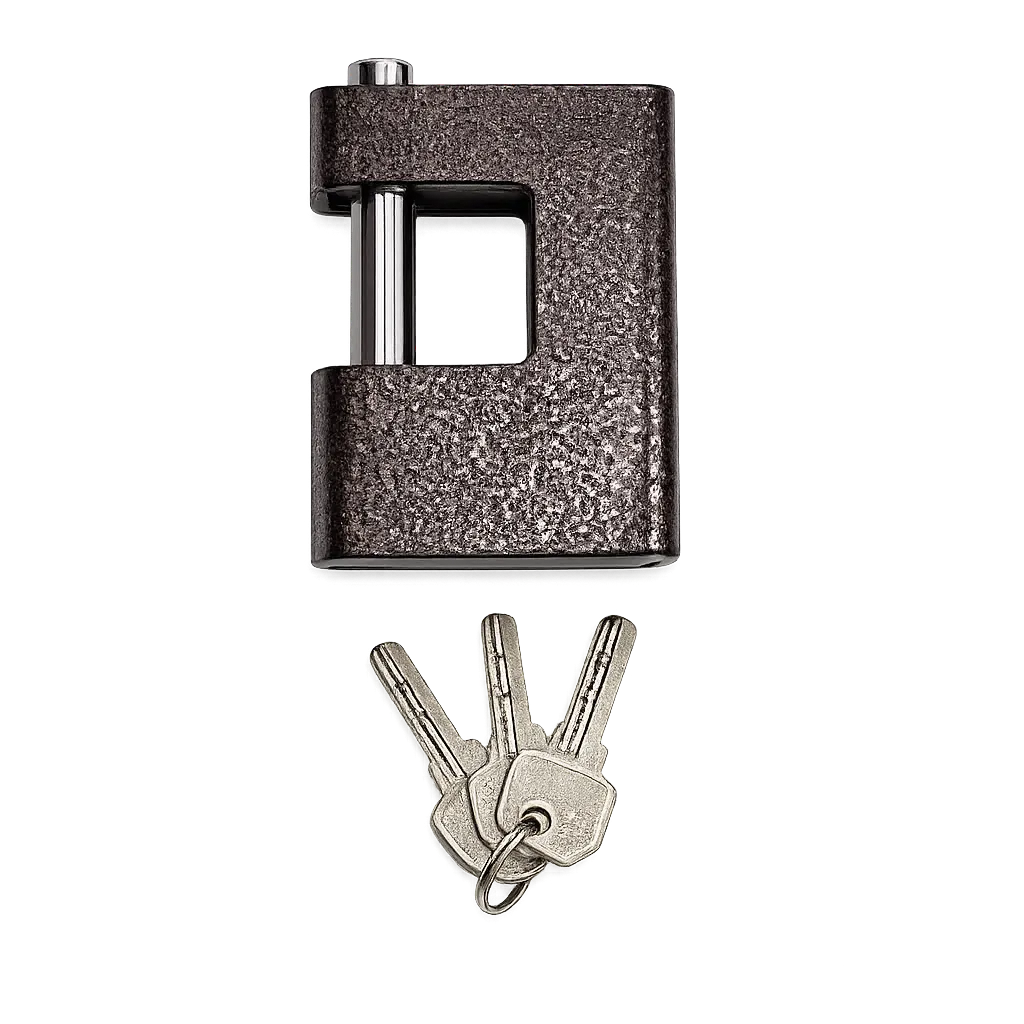 Horizontal Beam Steel Padlock FY90 90mm Sky-Gate