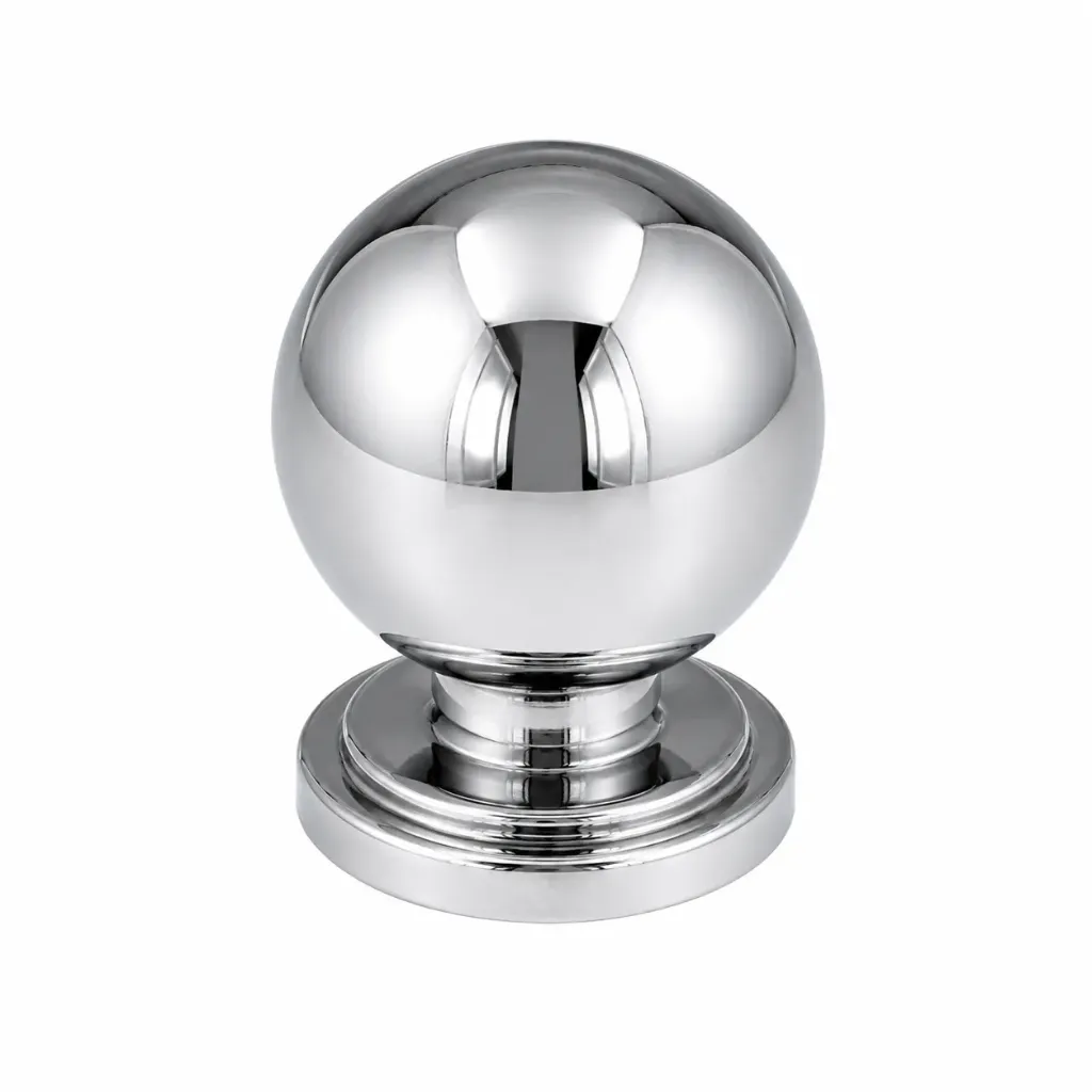 Cabinet Knob 30mm Round SS 914