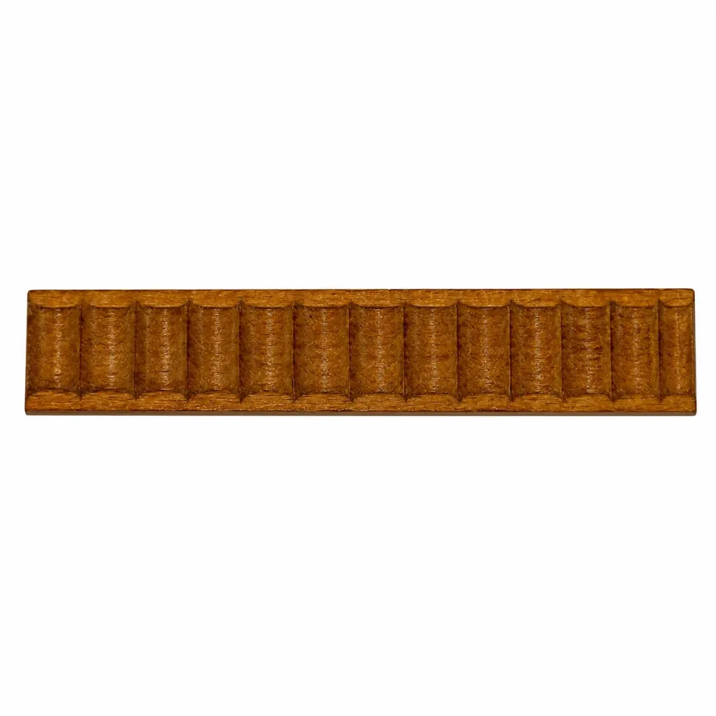 White Wood Border 2.5 x 246cm #3