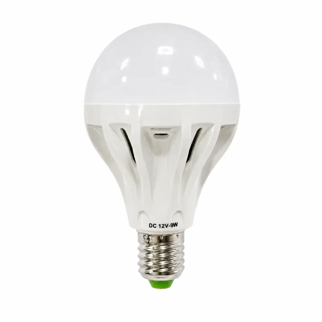 Led Bulb 9w E27 DC12V White