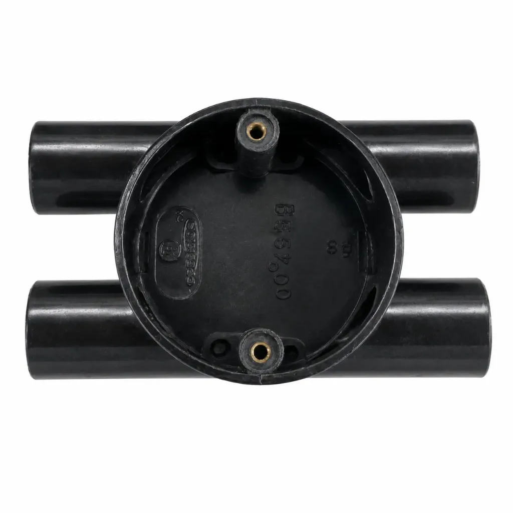 [17717] Conduit Junction Box 20mm H-Type Precision with Lid and Screw