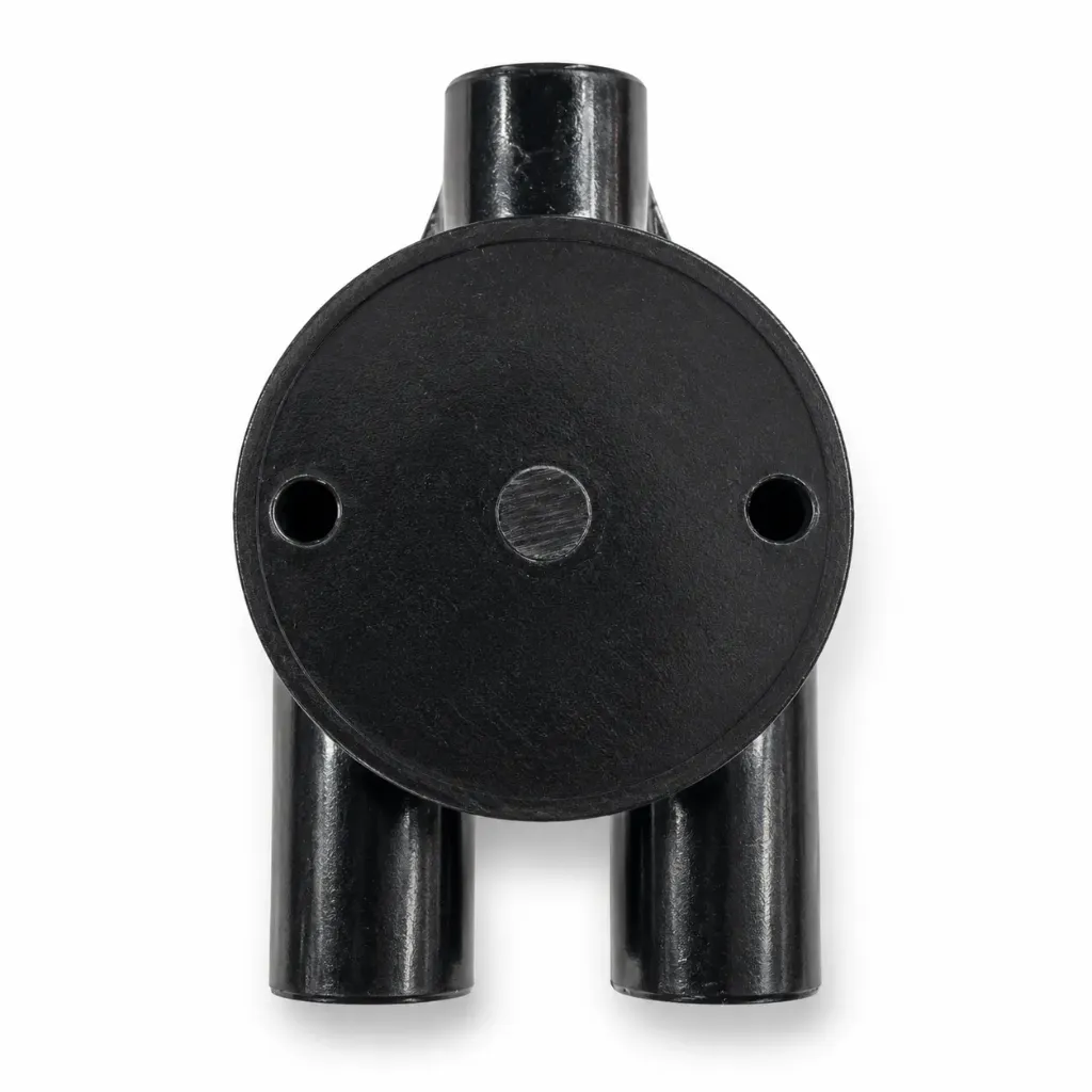Conduit Junction Box 20mm Y-Type Precision with Lid and Screw