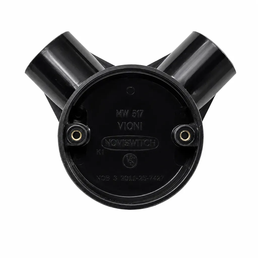 Conduit Junction Box 2-way 25mm Precision Angle with Lid