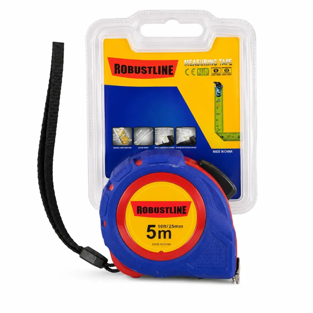 Measuring Tape 5m x 19mm Robustline