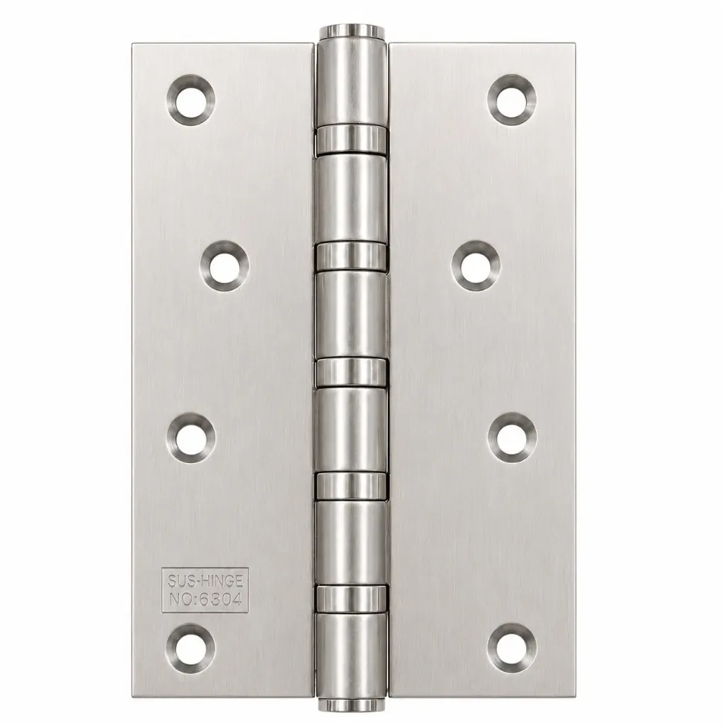 Door Hinge SS 8" 6BB Hinge