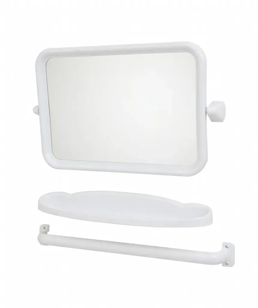 [18803] Bathroom Mirror 3-Piece Set Bo-San