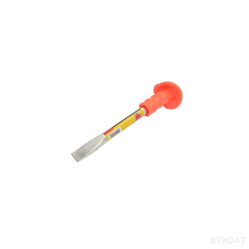 [19047] Flat Chisel 12" Shield Chrome