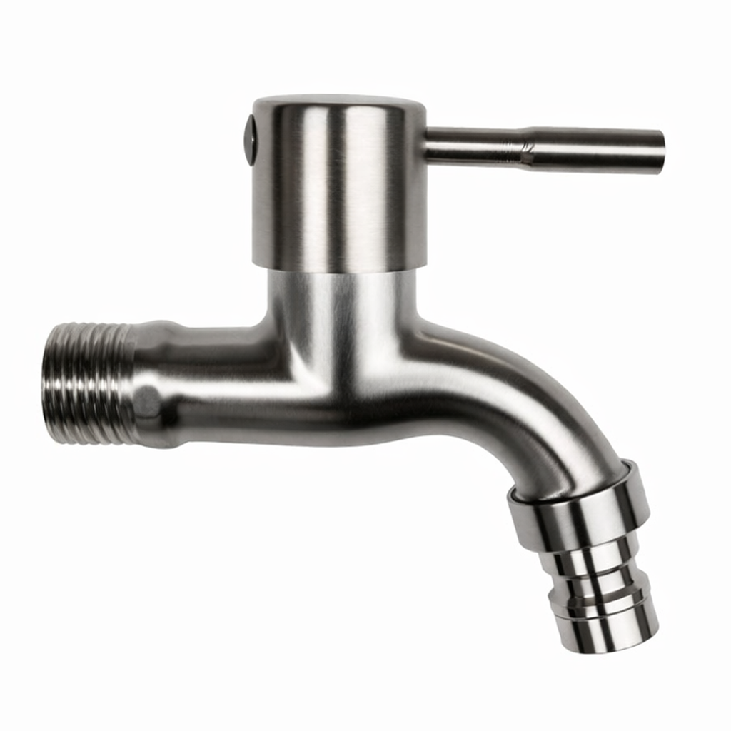 [19946] Water Tap SS with Nozzle 304SS