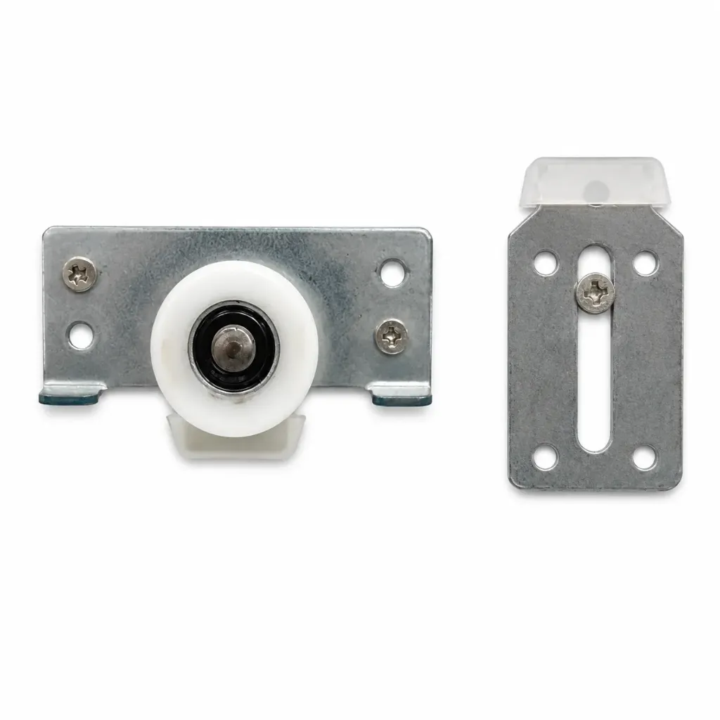 Door Sliding Wheel L-16416-010  Silver Iron