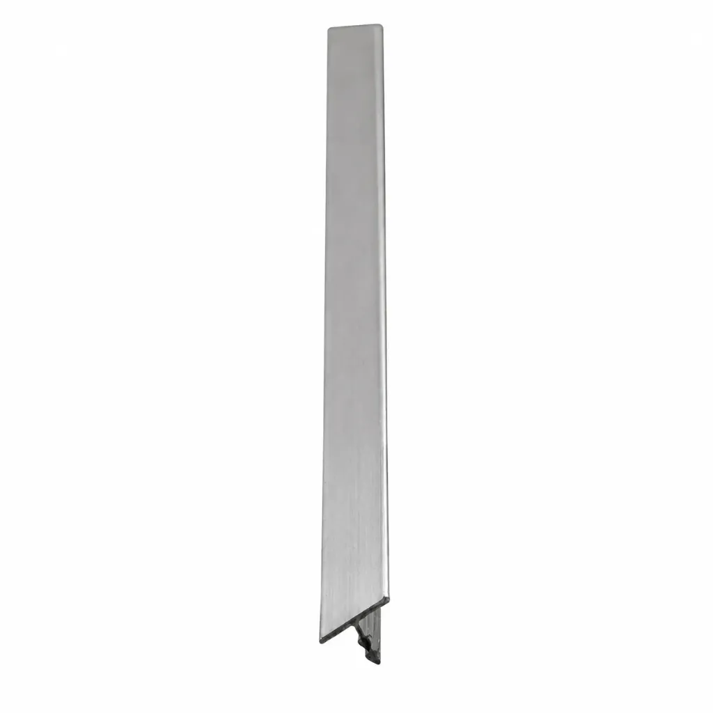 Aluminum T-Channel HD002EC 3 Double Track B123 Glossy 3m