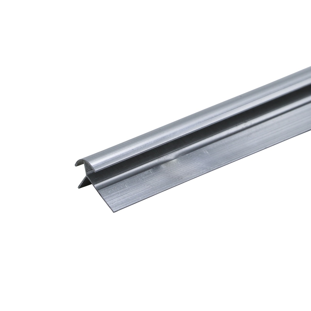Aluminum Corner Channel Curve Head Silver 10x2500mm
