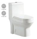 Water Closet One Piece S-Trap 250mm 710*380*780mm Sitong JA0242