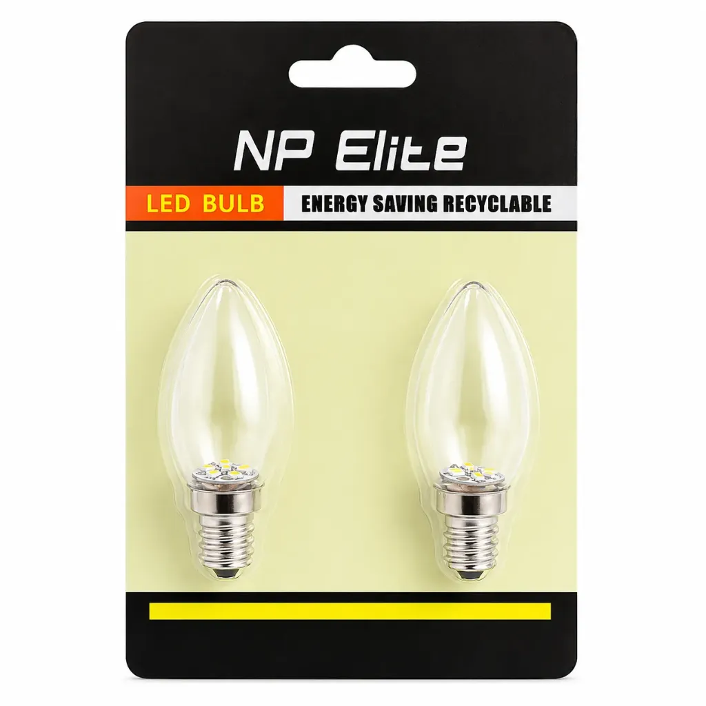 Led Bulb Clear Unbreakable E12 Day Light Np Elite