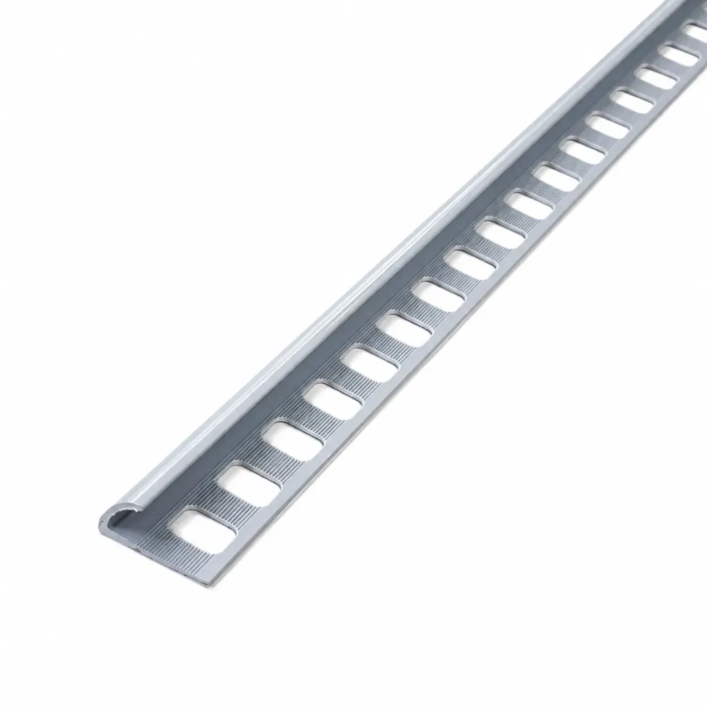 Pvc Tile Edge Grey 10mm 2m