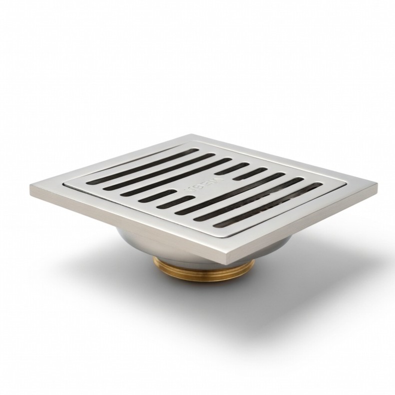 SS Floor Drain 4"x4"