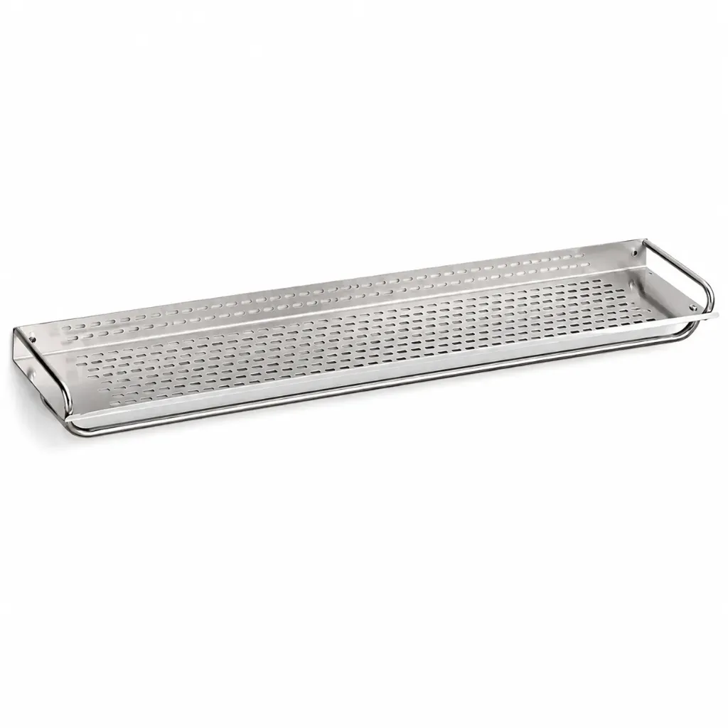 [22773] Bathroom Shelf SS 12cm x 1m
