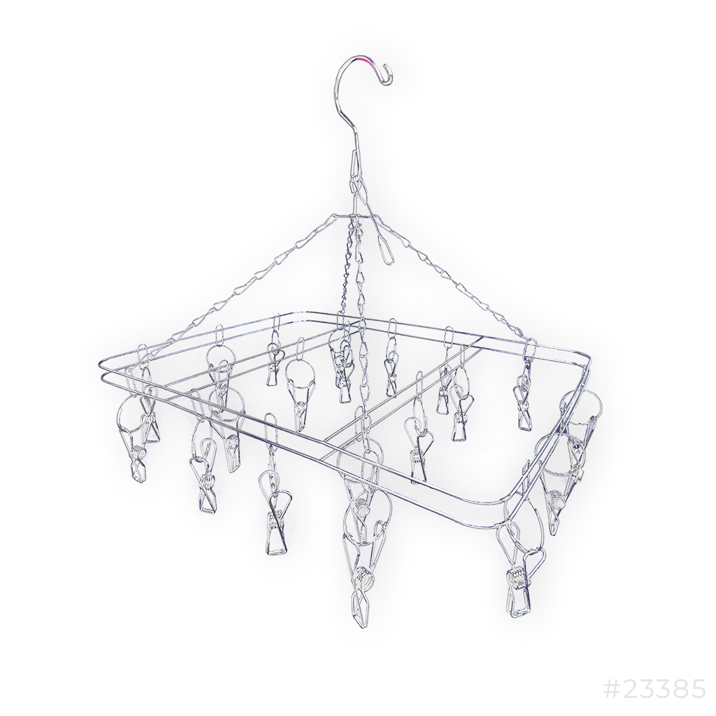 [23385] Cloth Hanger Square SS 20 Clip