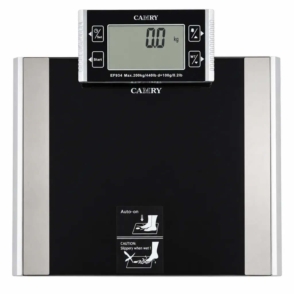 [23819] Hydration Monitor Digital Weight Scale Super Slim 150kg Camry