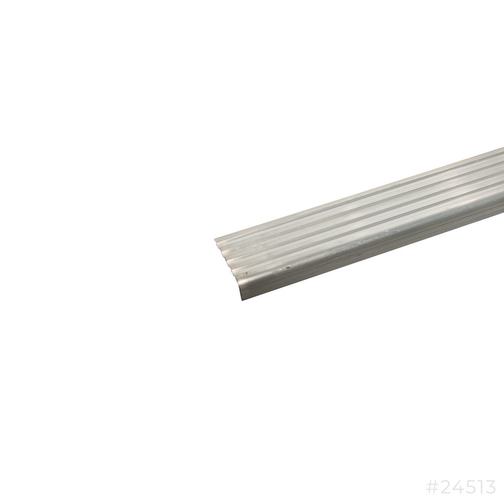 Aluminum Fluted Angle 40x12.7mm Thick: 2.5mm Length: 12ft