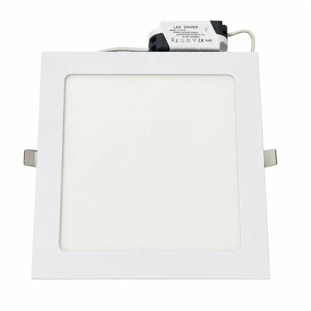 Led Panel Light 18w 22cm Warm White Square