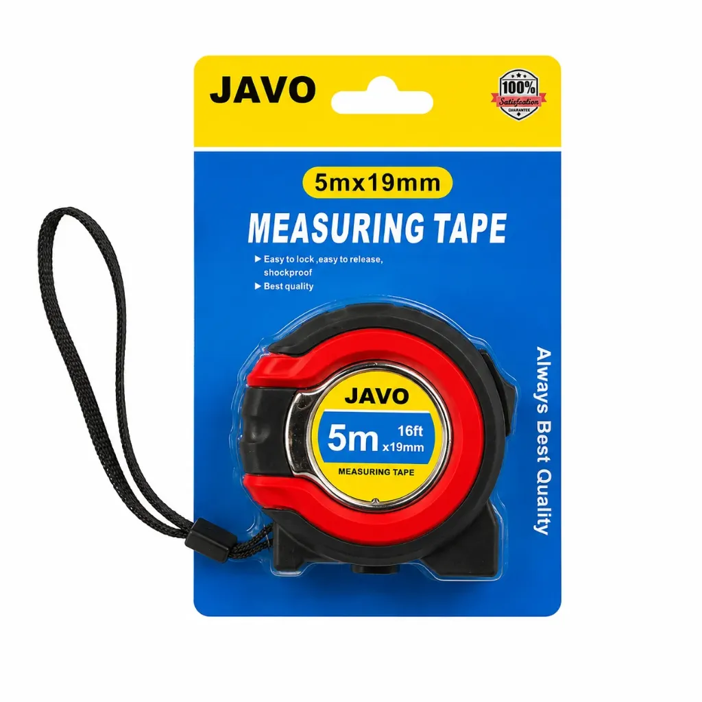 Measuring Tape 5m x 19mm Javo