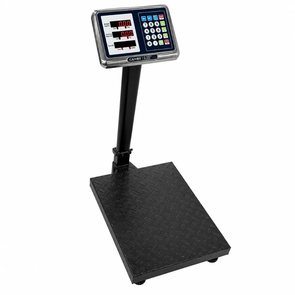 Price Computing Platform Scale TCS-300-JE62Zb-300kg 83x40.5cm Camry