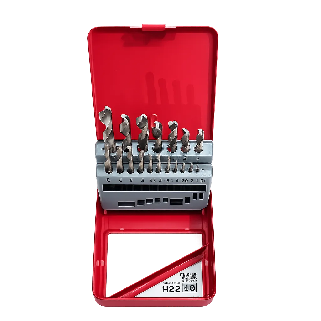 Twist HSS Drill Bit 1-10mm 19-Pieces Set 2766-19 Jumlee