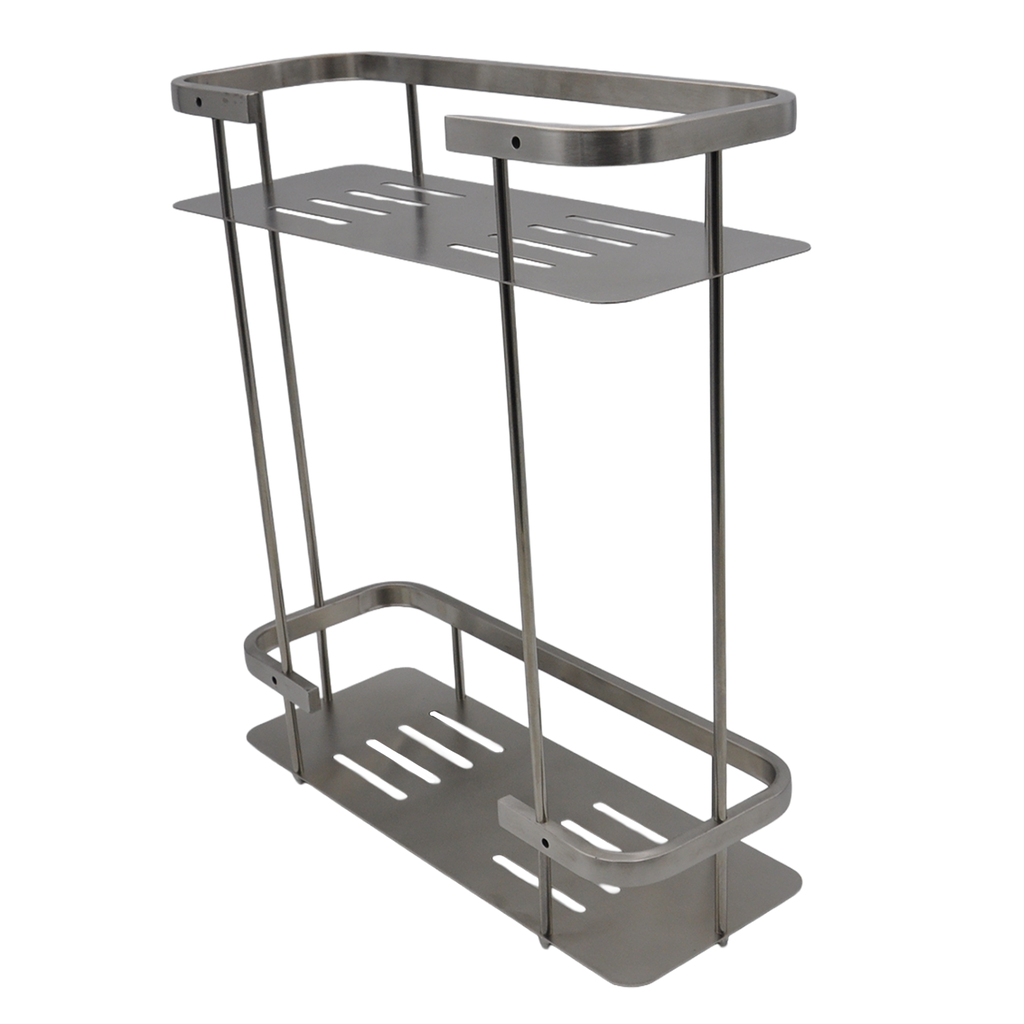 [25747] Bathroom Shelf 304SS 2-Tier 400x350x130mm