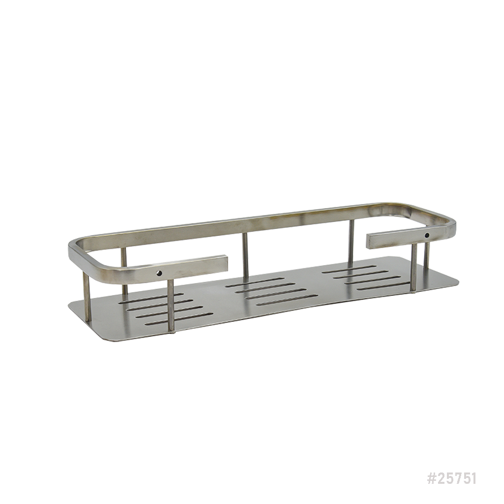 Bathroom Shelf Single 304SS 400x130x70mm