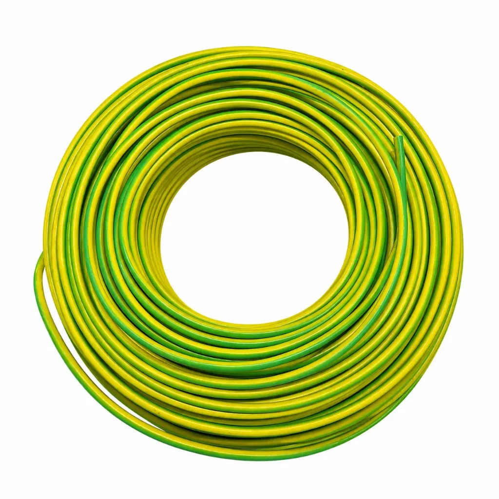 Electrical Wiring Cable Pvc Tai-Sin 16mm 1-Core 100m Green