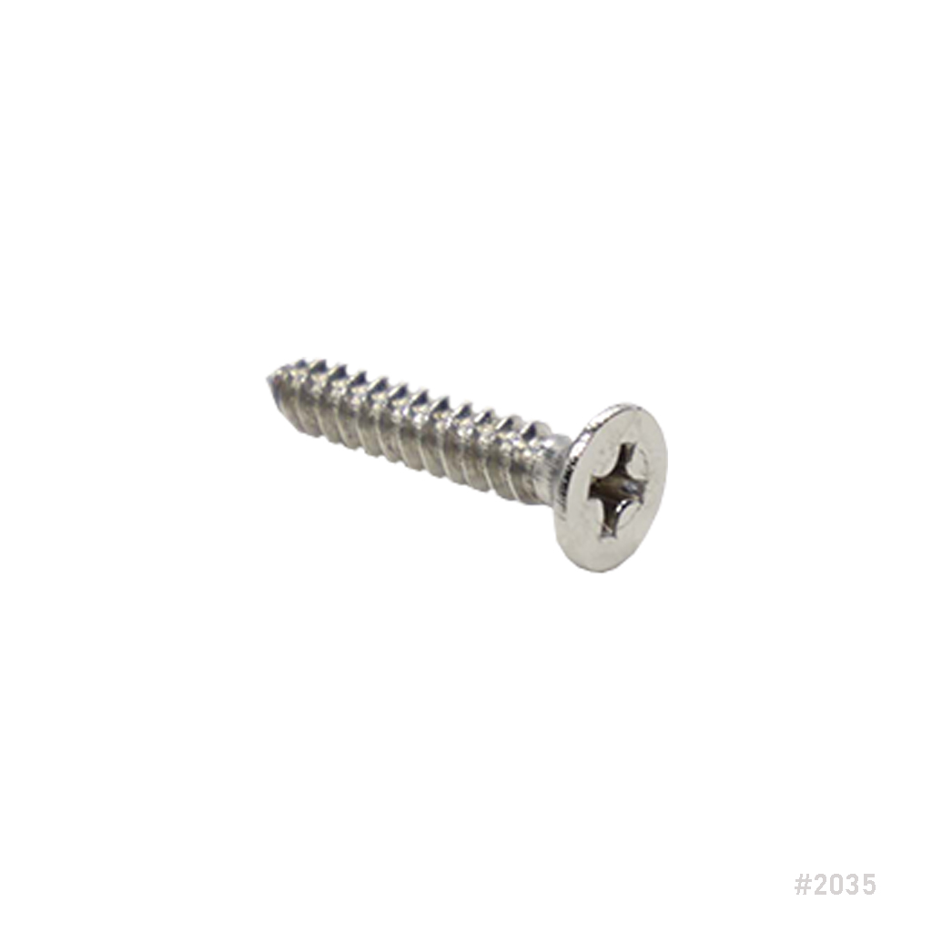 [2035] Self Tapping Screw SS CSK #8 x 1"