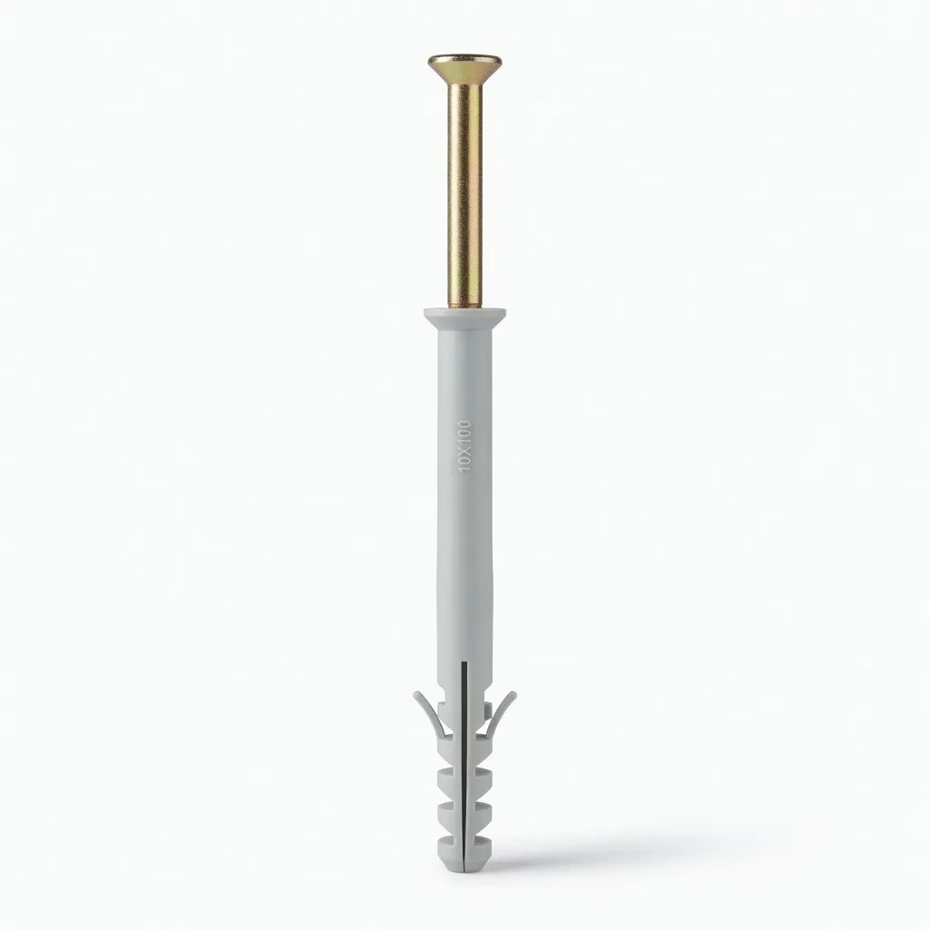 [18554] Nylon Plug with Screw #10 x 100mm 