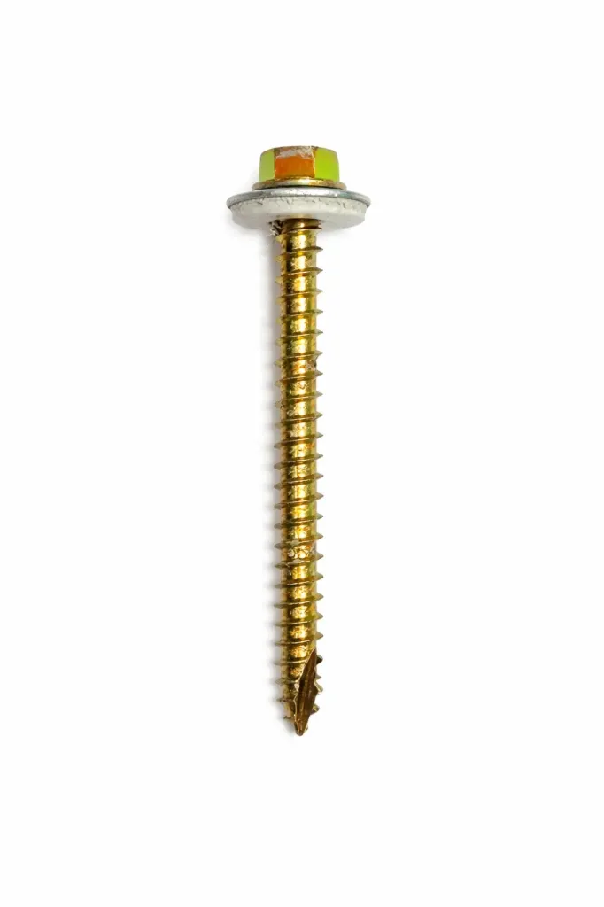 Hex Head Self Drilling Screw Wood #12x2-1/2"