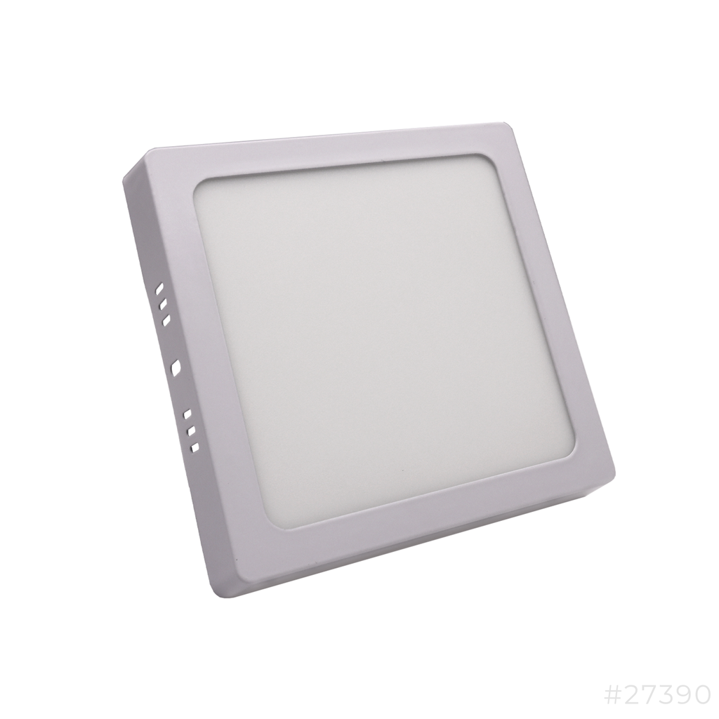 Led Panel Light Square 6" Surface Mount 12W White