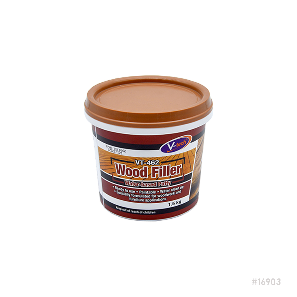[16902] V-tech Wood Filler All Purpose Brown VT-462 (500g)