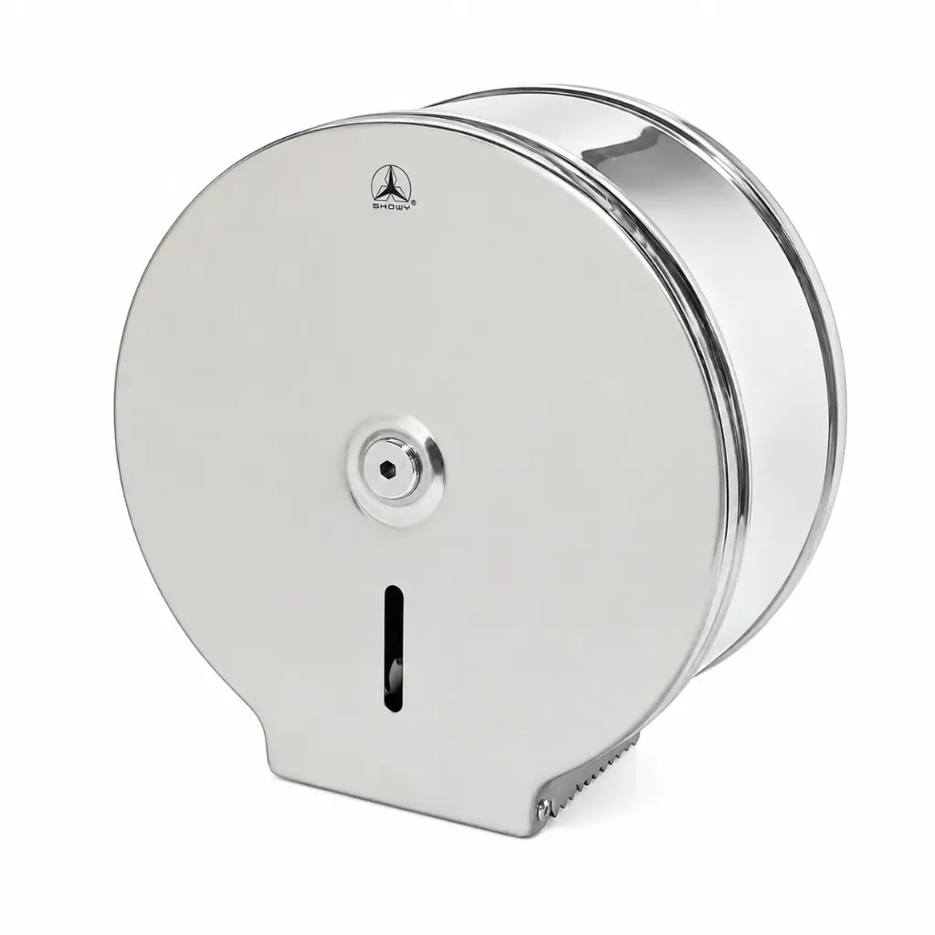 SS Jumbo Tissue Dispenser 2854 Showy