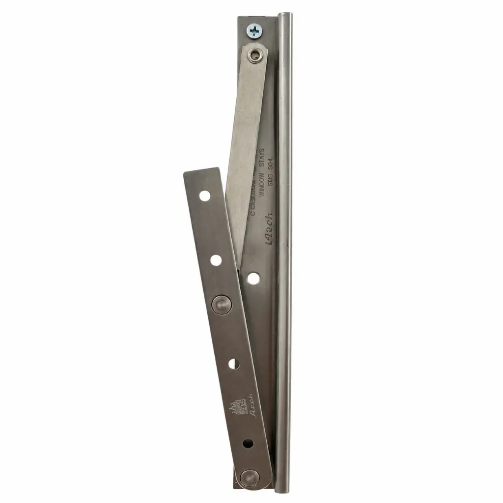 SS Adjustable Friction Stays 10" Aech