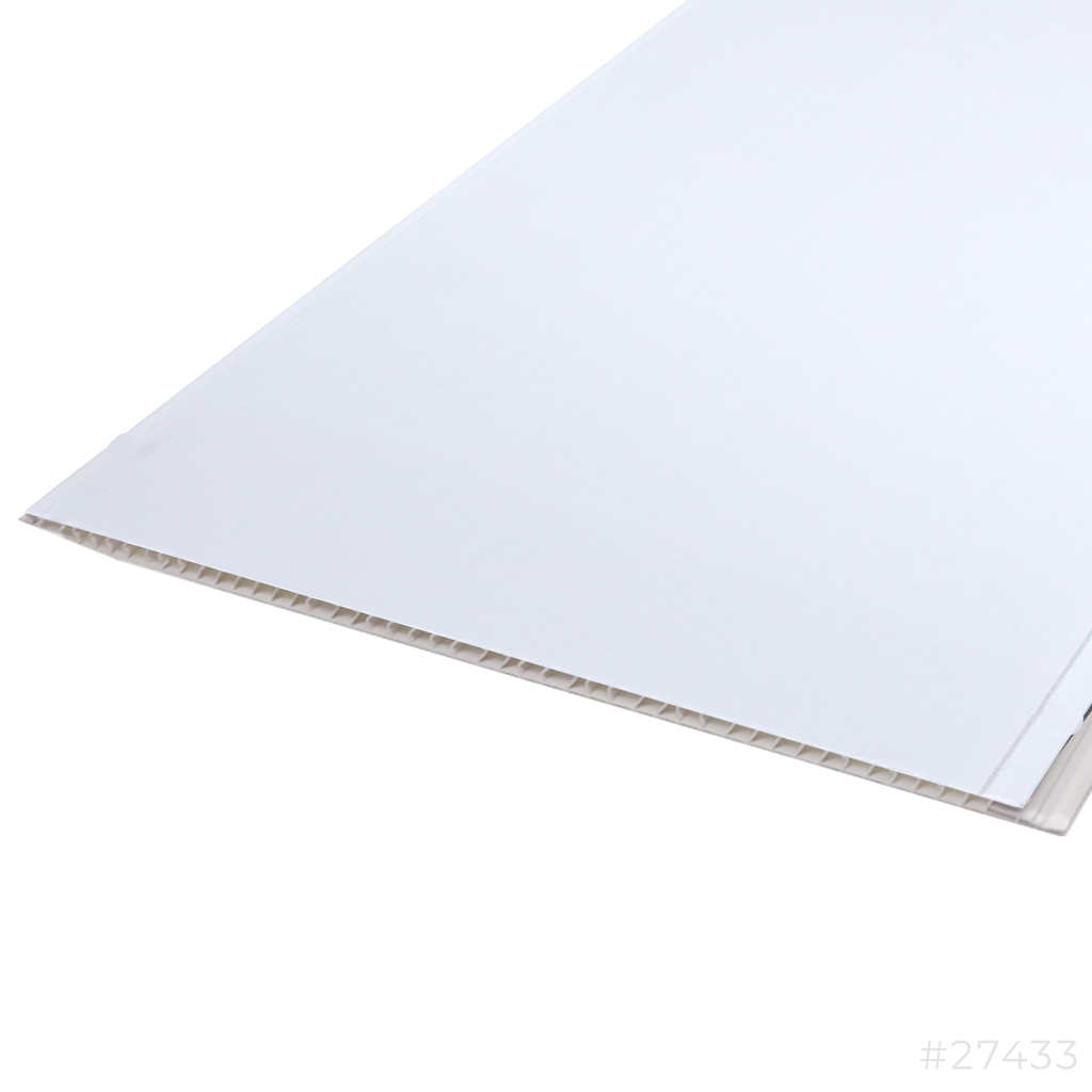 [27433] PVC Ceiling 30cm*8mm*5.8m C6 Matt White