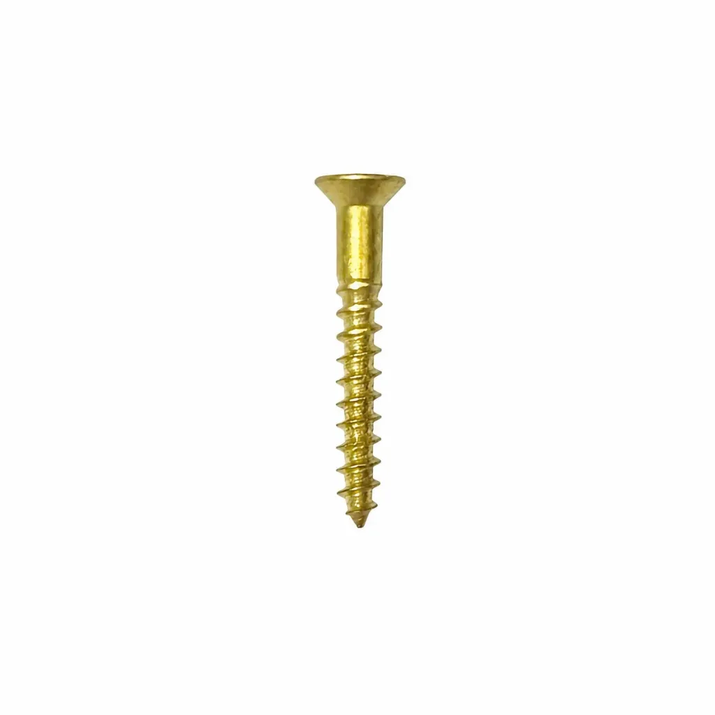 Brass Screw for Wood 1-1/4" #8 [-]