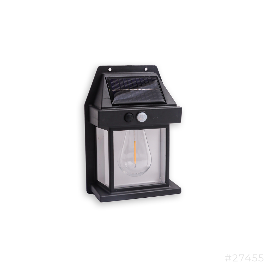 Solar Interaction Wall Lamp 888 1W Black 