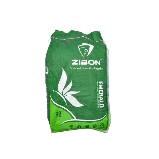 [26100] Tile Glue Interior & Exterior Emerald Grey 20kg Zibon