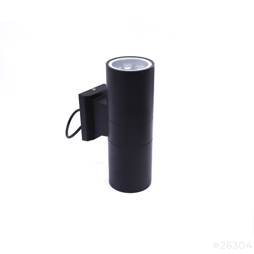 [26304] Wall Light Up and Down 260x90mm 2x6w Black