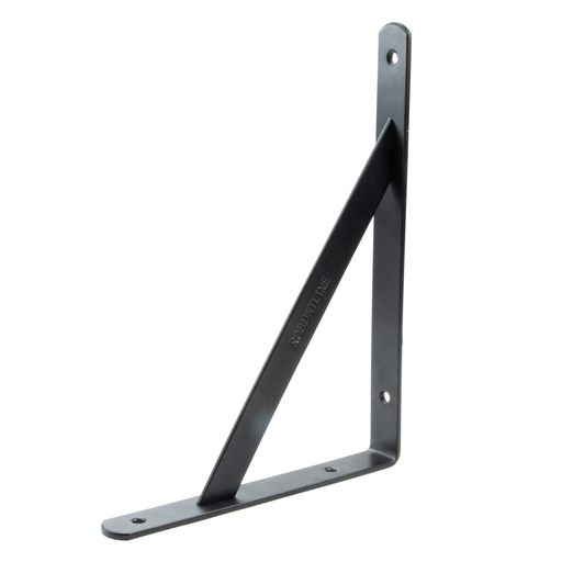 [26627] Shelf Bracket H/D Black Robustline 9"x12"