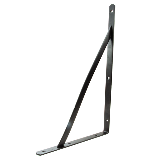 [26629] Shelf Bracket H/D Black Robustline 13"x20" 