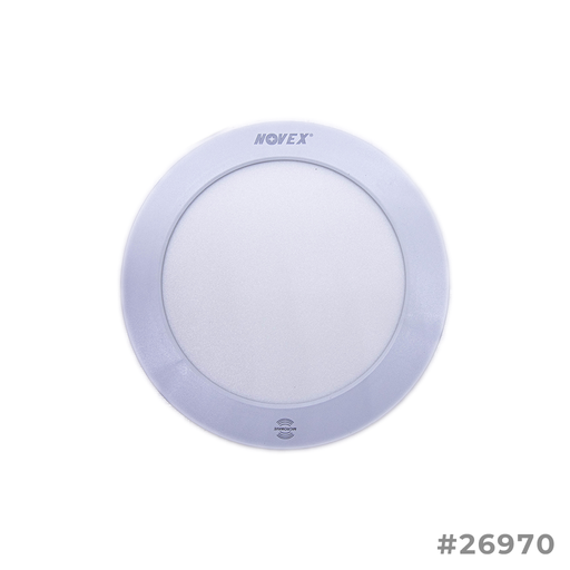 [26970] Led Panel Light with Micro Sensor Round Day Light 18w 9" NDL-PLED-MS18-CCT Novex
