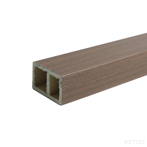 [27102] WPVC Hollow Timber Partition Tube 40x25x2900mm WPC-04