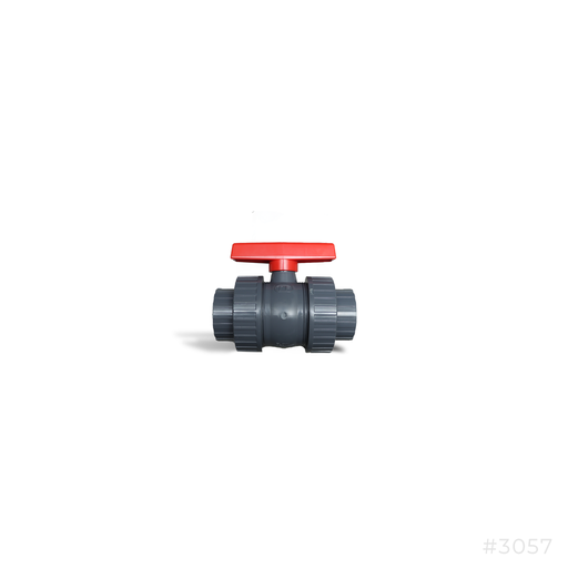 [3057] Pvc True Union Ball Valve 1/2"