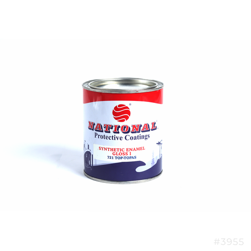 [3955] National Synthetic Enamel Gloss Paint 0.9Ltr 721 Top Topas