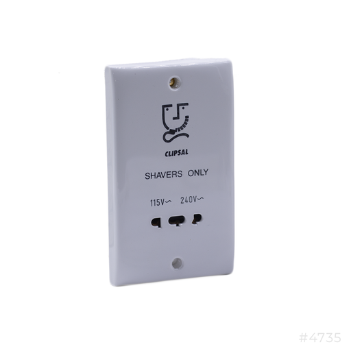 [4735] Shaver Socket Clipsal